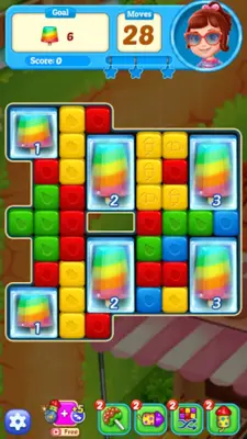 Fruit Cube Blast android App screenshot 2